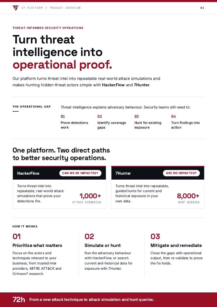 C7 Platform Two-Pager cover
