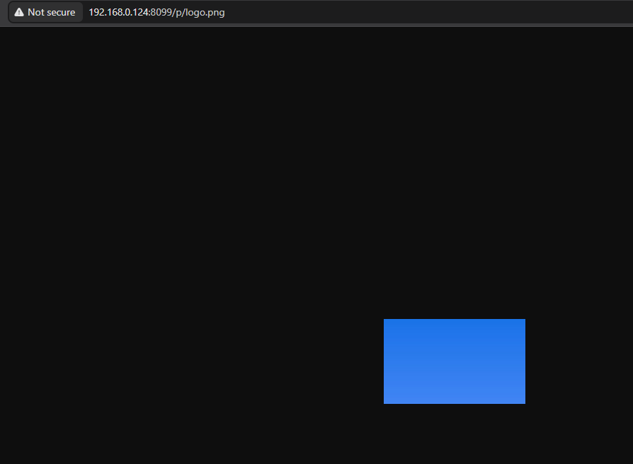 Figure 2: The polyglot payload rendered in the browser as a valid JPEG. The batch script sits after the JPEG end-of-image marker, invisible to image parsers.